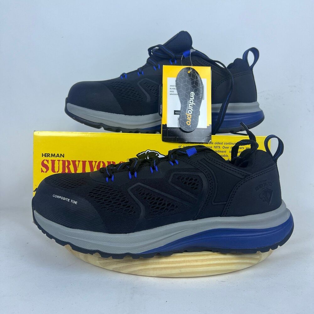 Herman Survivors Cassle Composite Toe Work Shoes  New In Box | Men's 7.5
